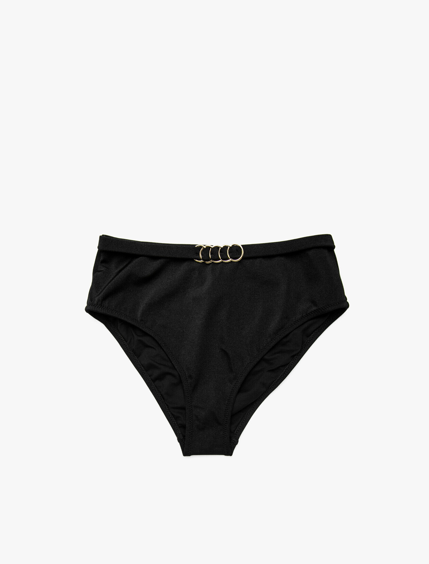   Yüksek Bel Bikini Altı Kemer Detaylı