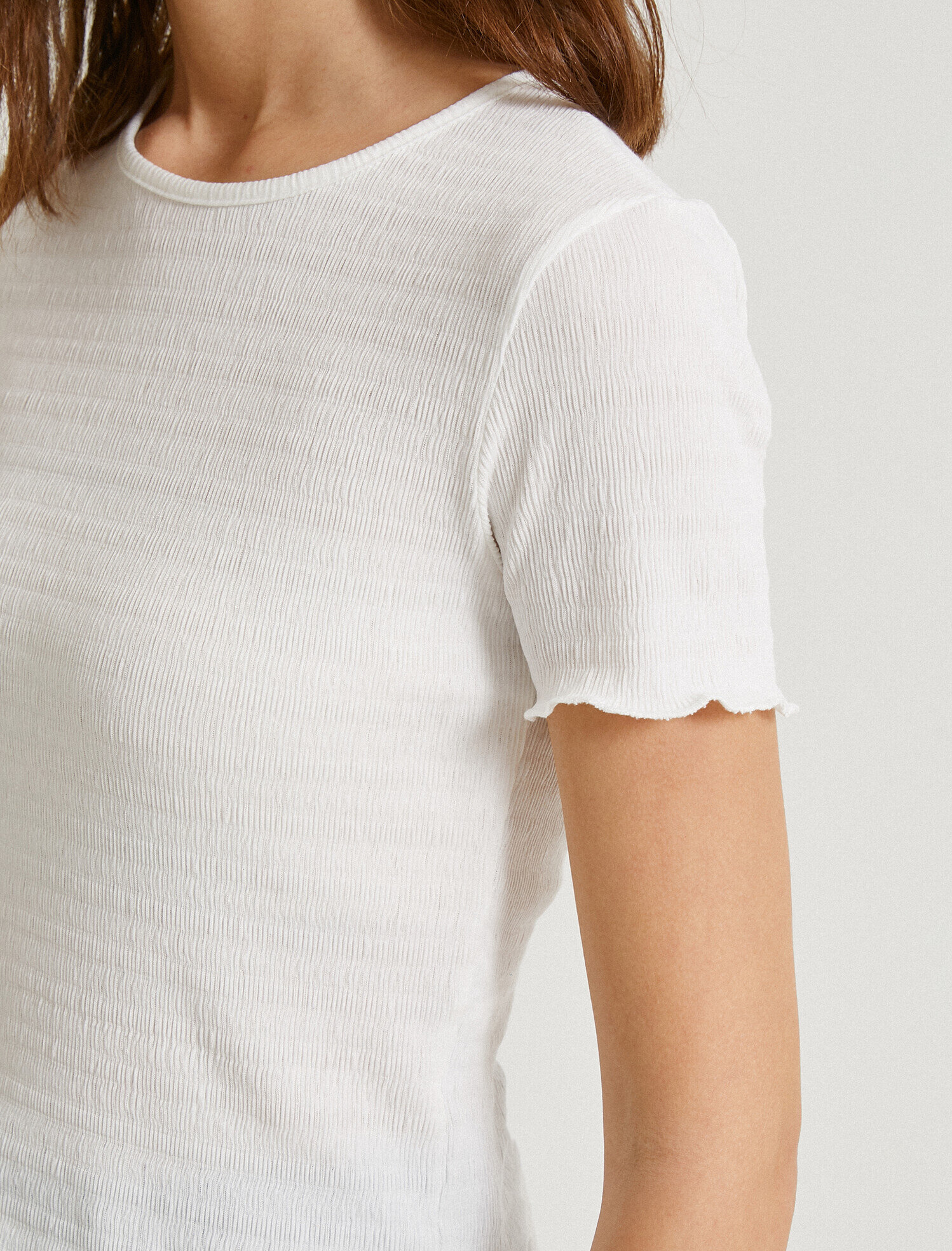   Kısa Kollu Tişört Bisiklet Yaka Basic