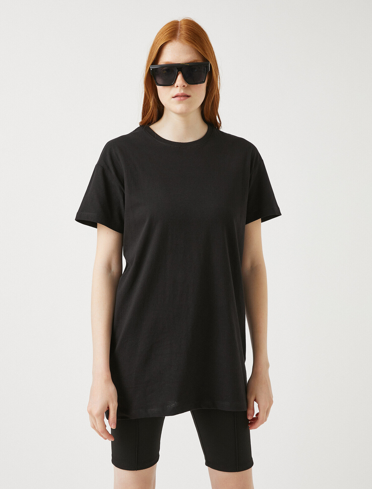   Pamuklu Tişört Oversize