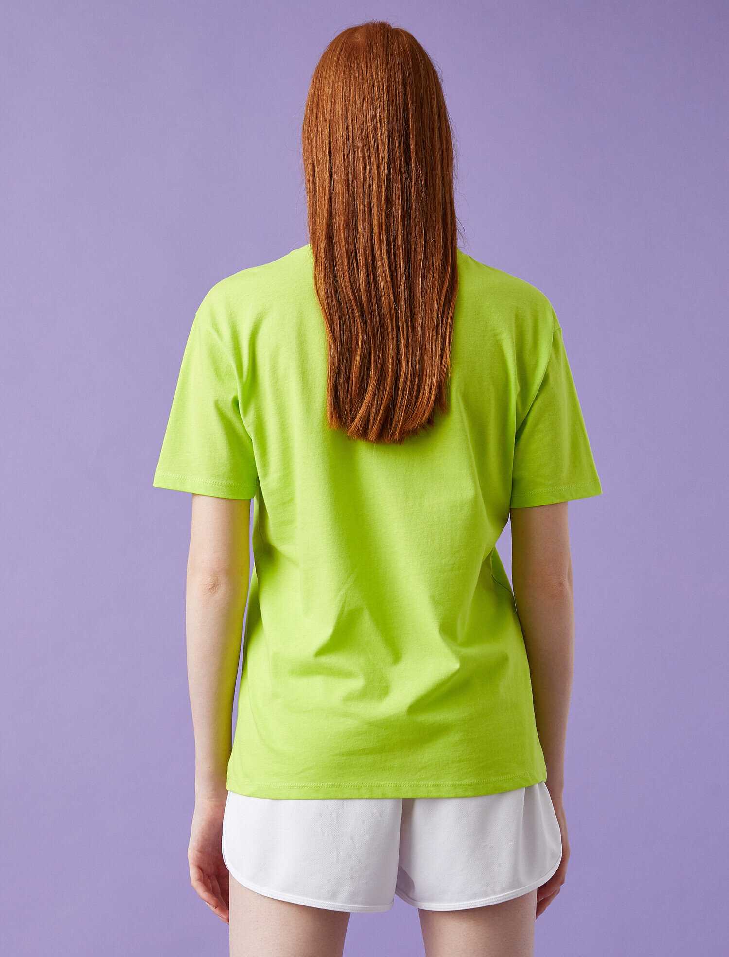   Yazılı Baskılı Tişört Bisiklet Yaka