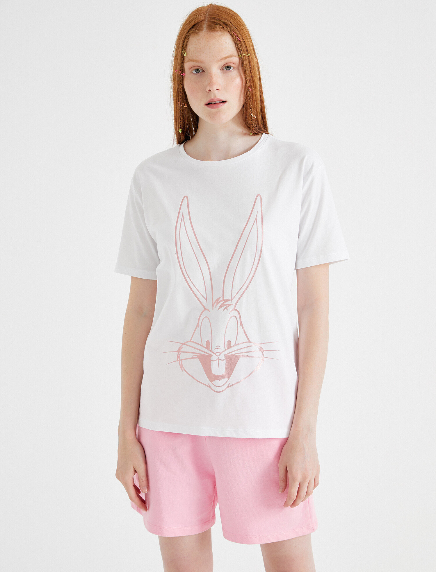   Bugs Bunny Tişört Lisanslı Pamuklu