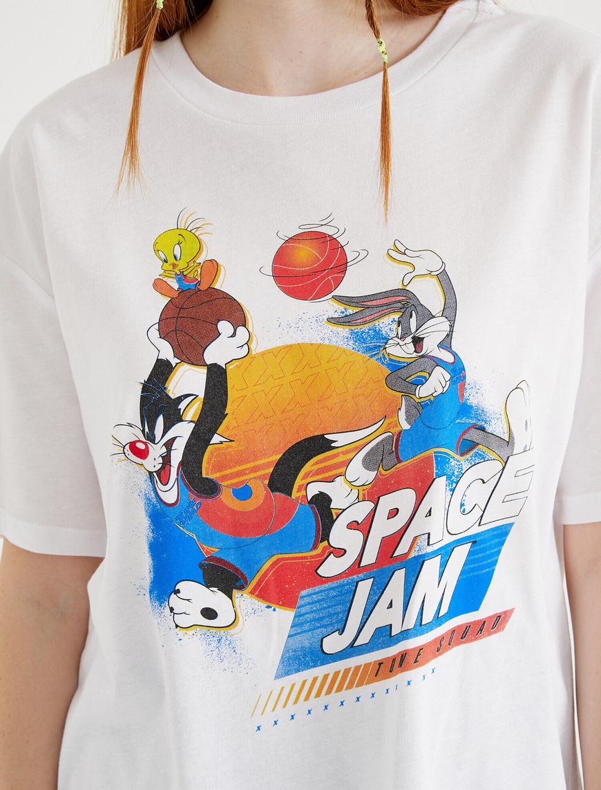   Space Jam Tişört Lisanslı Pamuklu