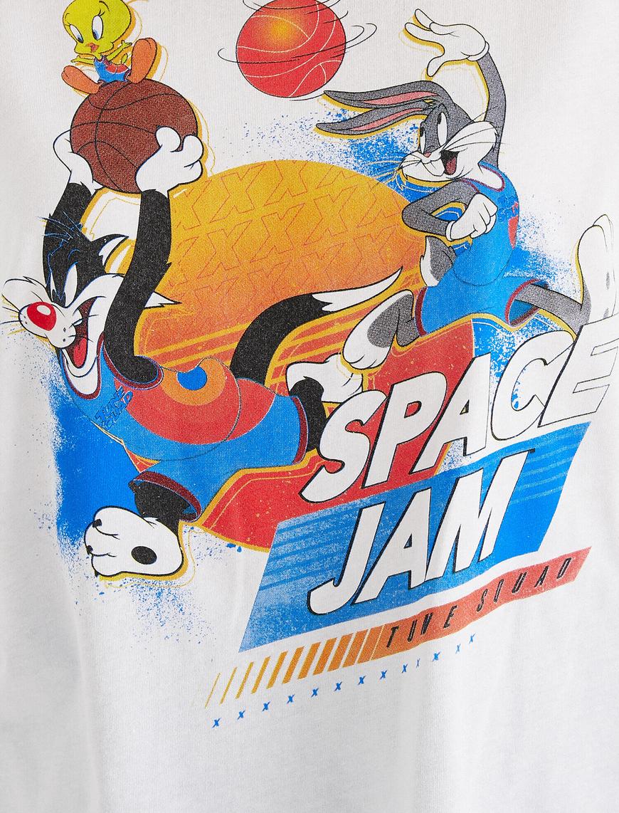   Space Jam Tişört Lisanslı Pamuklu