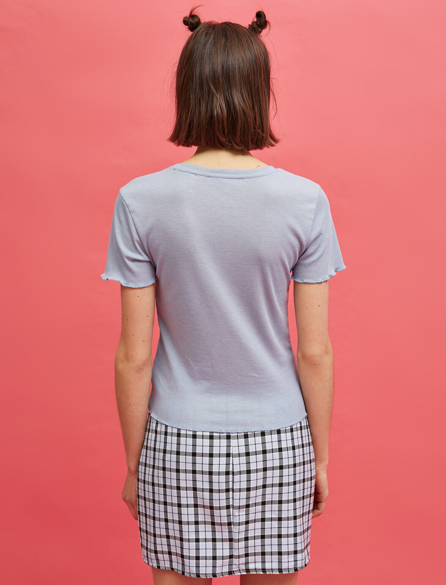   Bisiklet Yaka Kısa Kollu Tişört