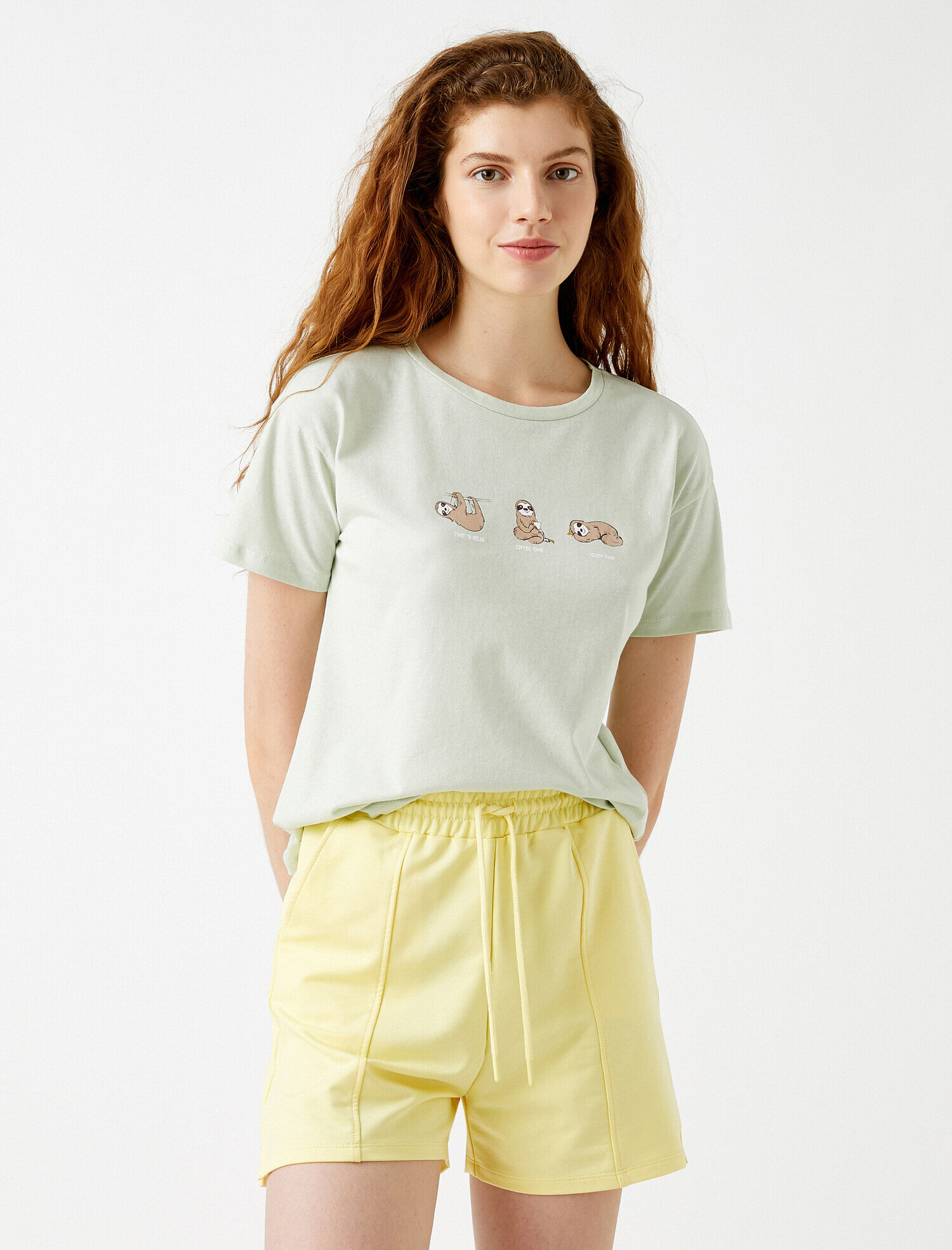   Baskılı Tişört Pamuklu