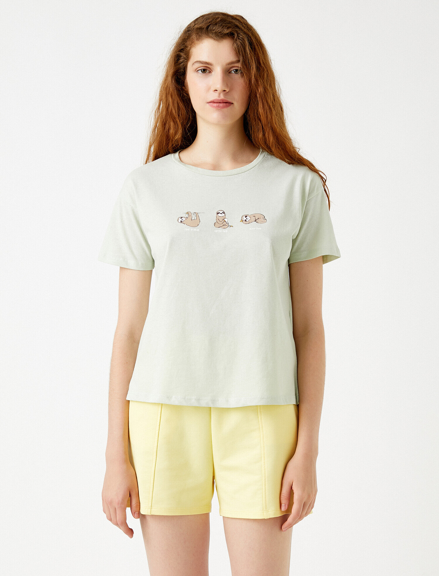   Baskılı Tişört Pamuklu