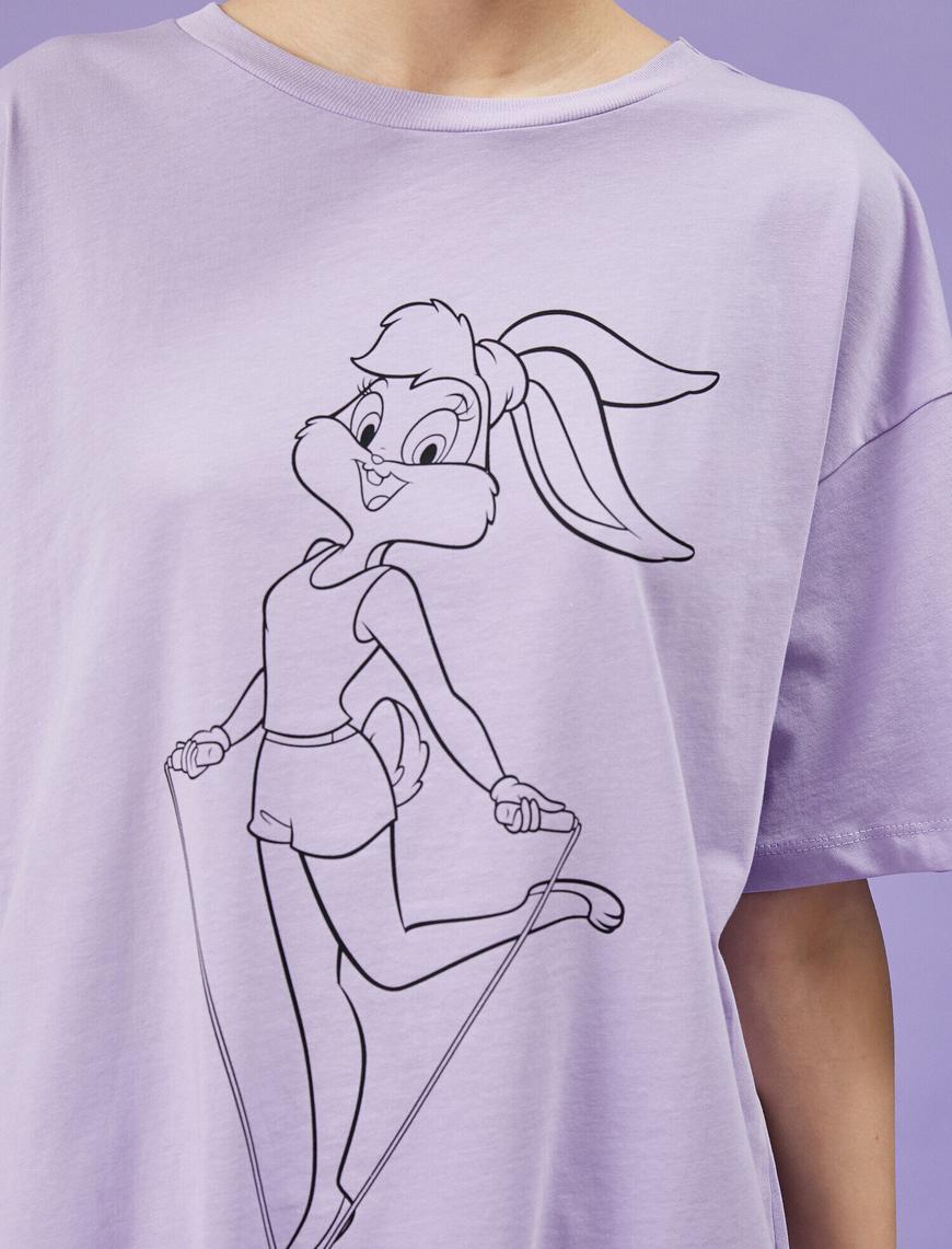  Lola Bunny Tişört Lisanslı Pamuklu Oversize