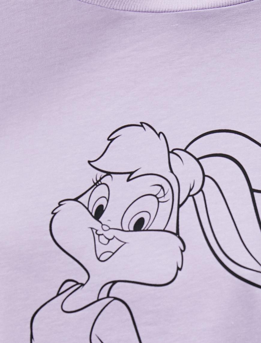   Lola Bunny Tişört Lisanslı Pamuklu Oversize
