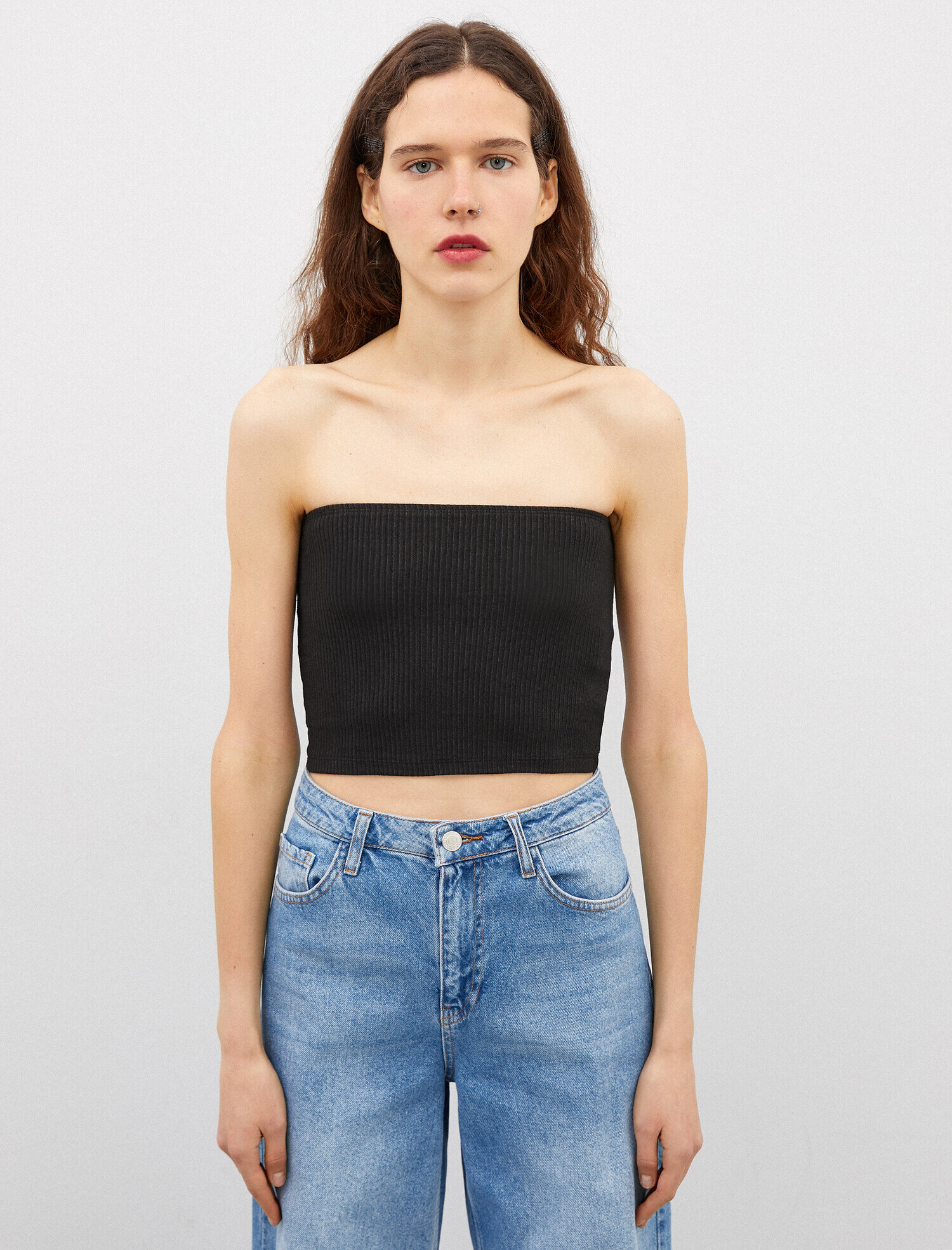   Straplez Crop Atlet Fitilli