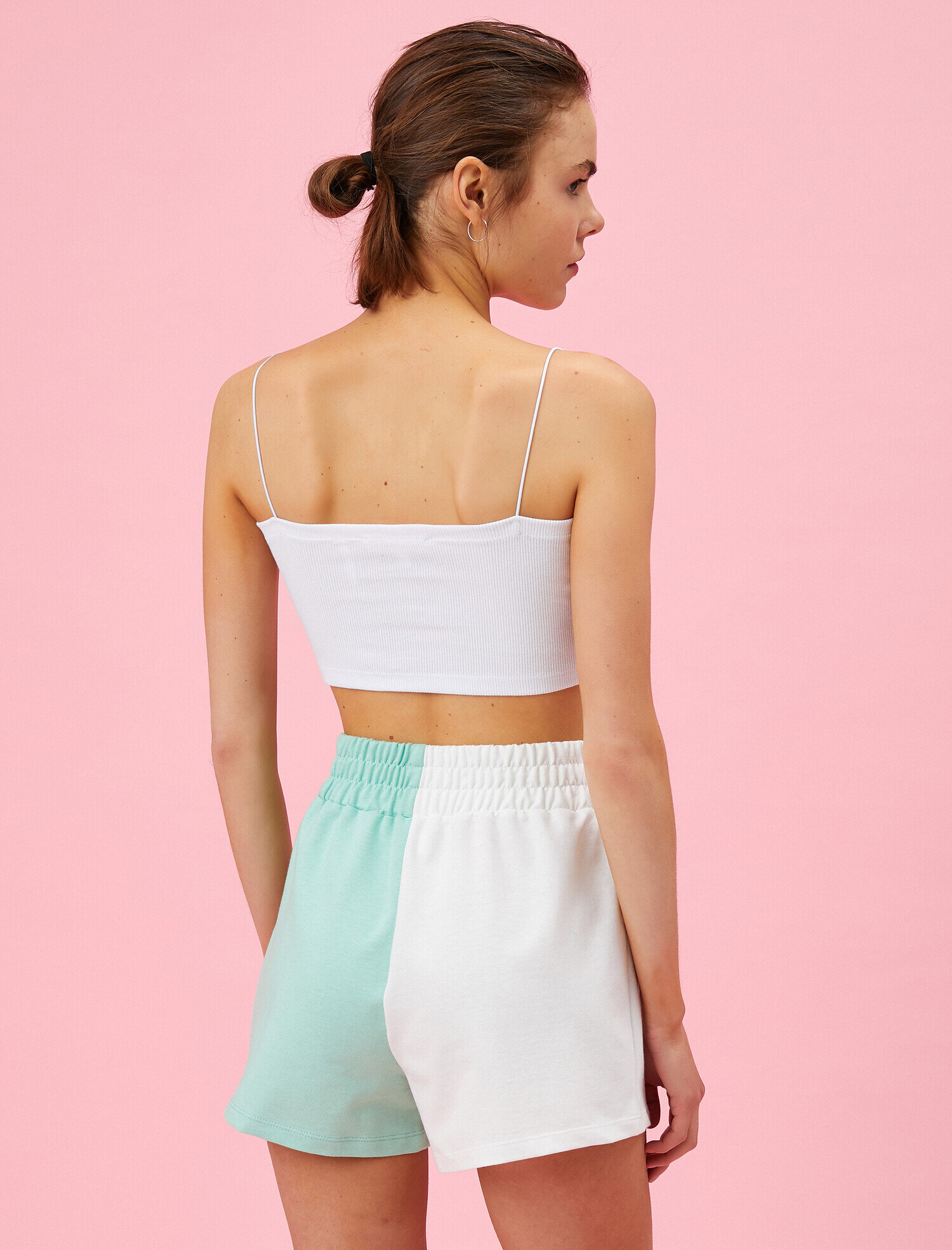   Crop Atlet İnce Askılı