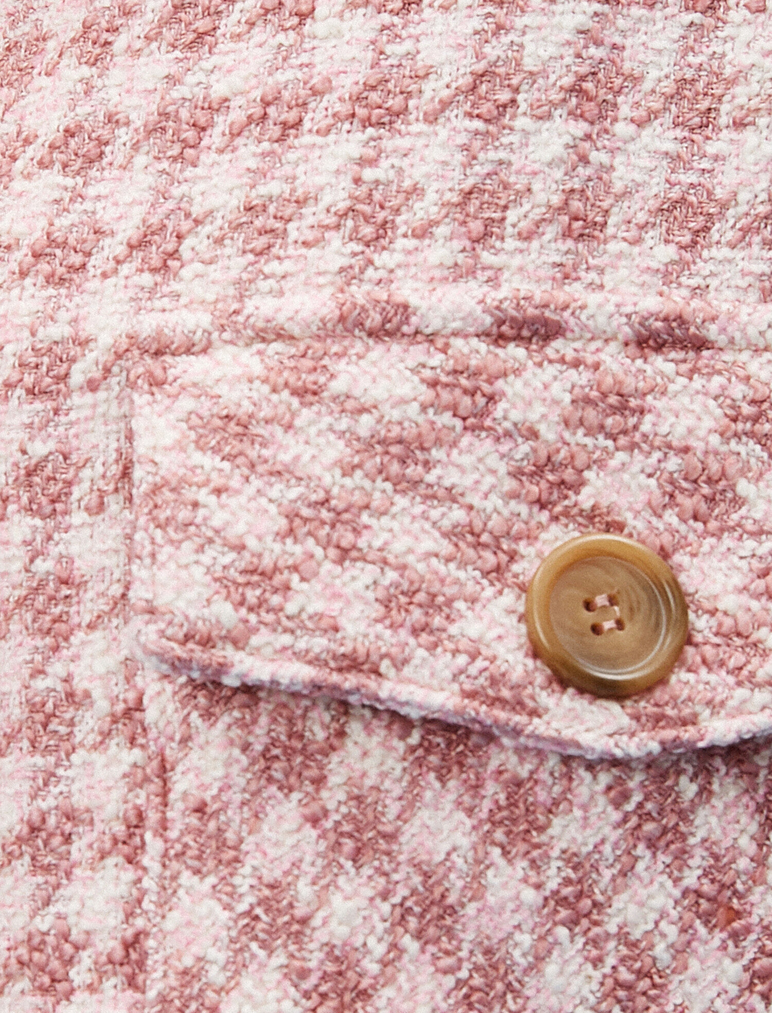 Kazayağı Ceket Düğmeli Cep Detaylı