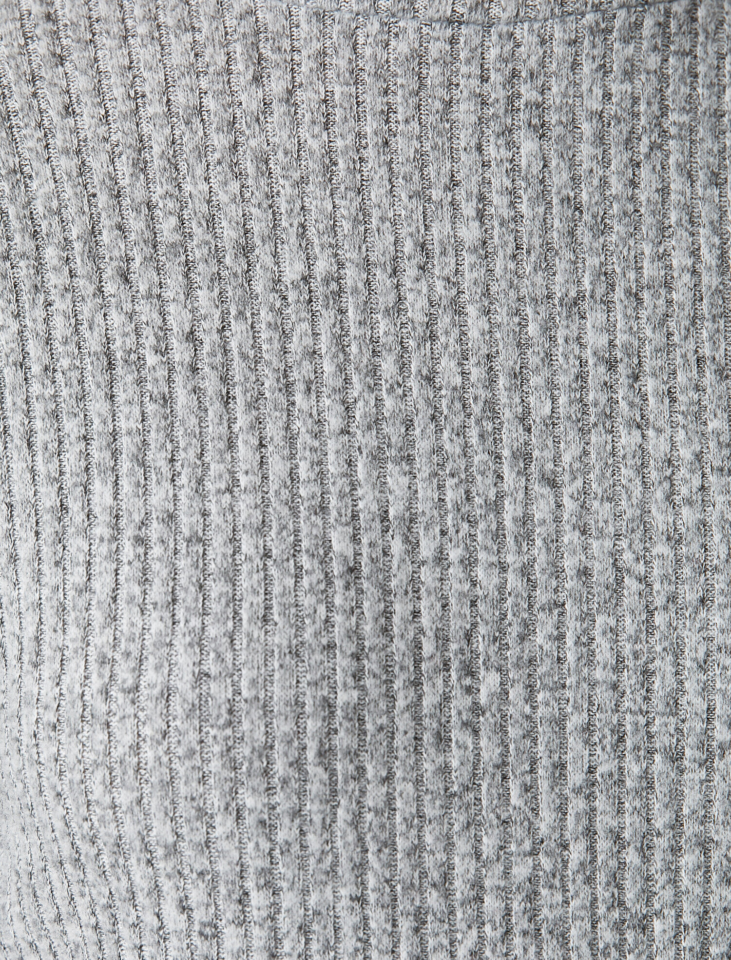   Uzun Puff Kol Bisiklet Yaka Kısa Triko Elbise