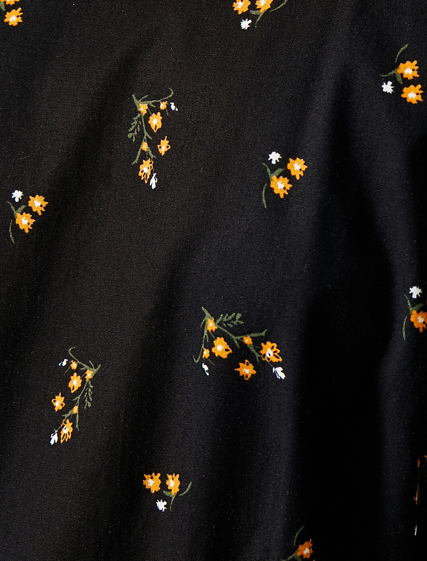   Poplin Elbise Çiçekli