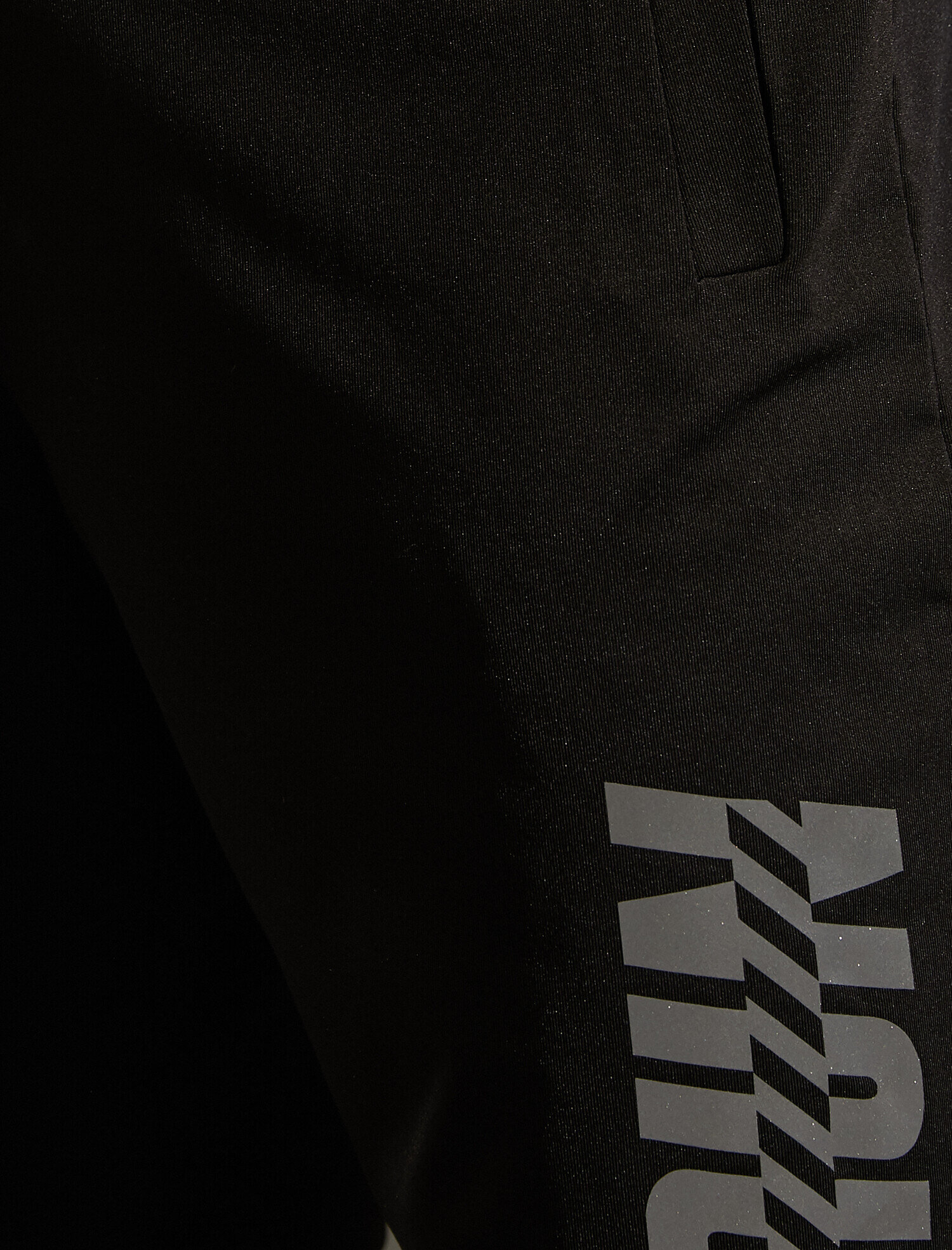   Sloganlı Şort Relaxed Fit Çift Cepli