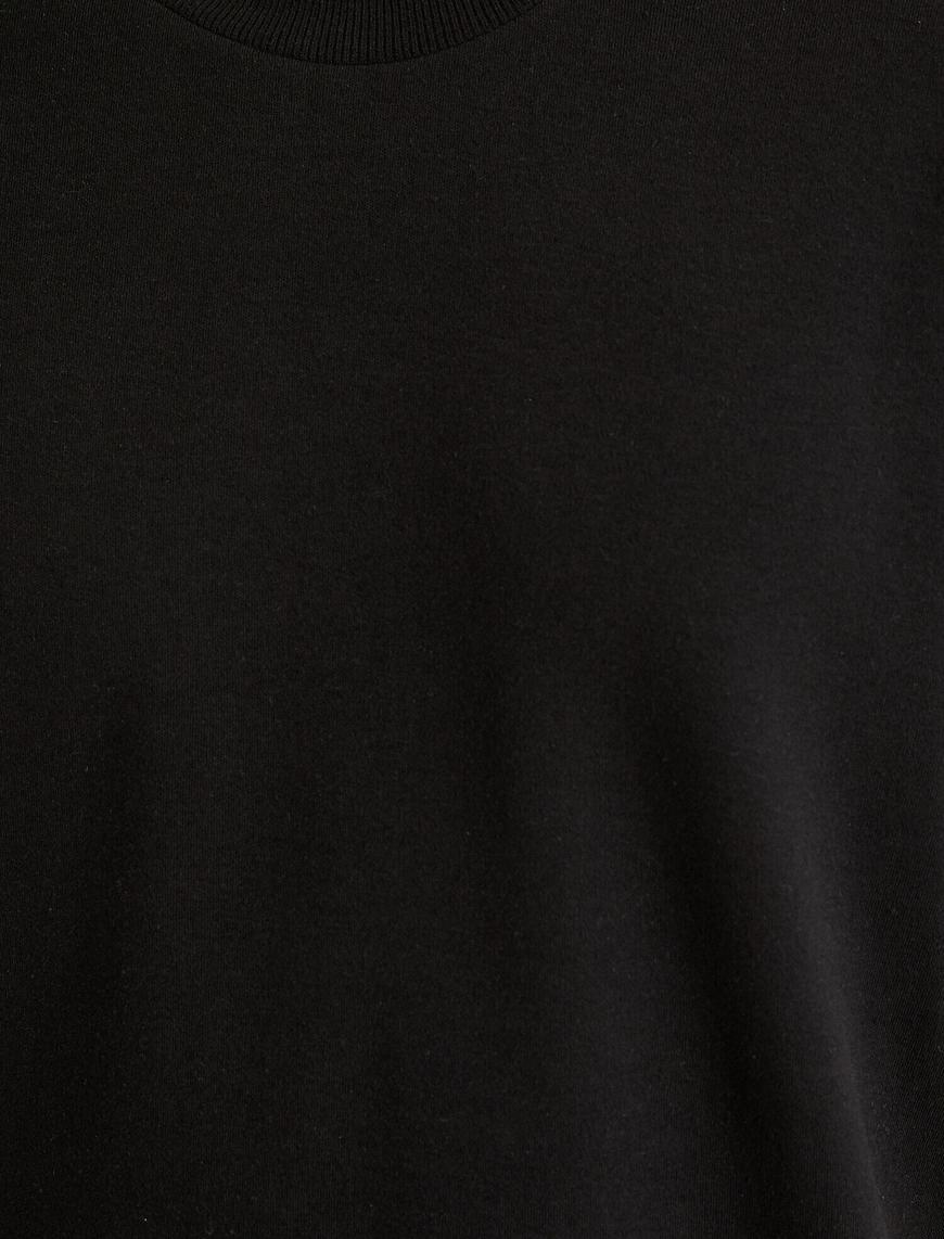   Organik Pamuklu Regular Fit Tişört Kısa Kollu Basic