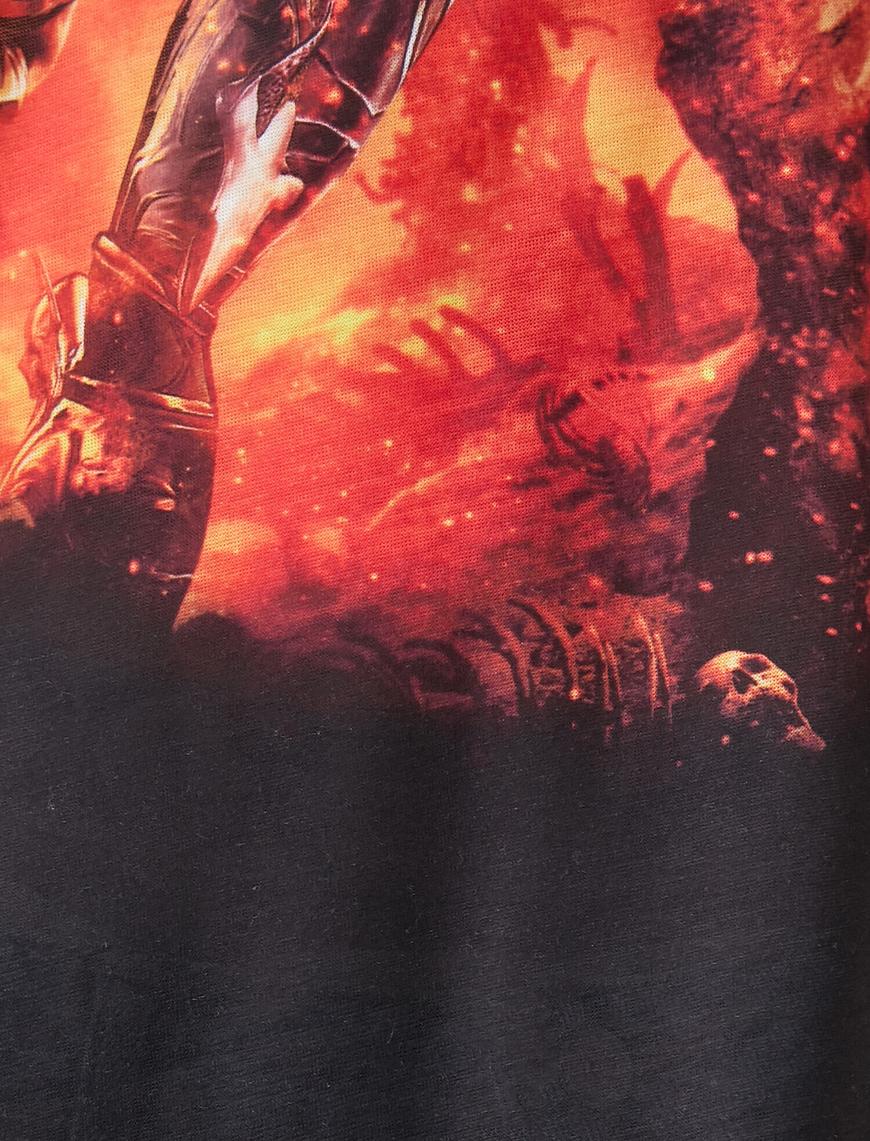   Mortal Kombat Tişört Lisanslı Baskılı