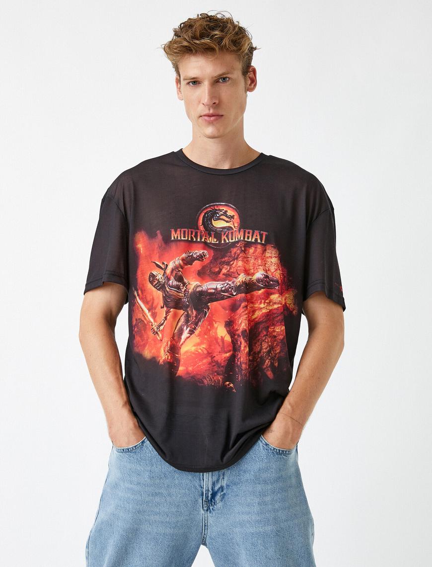   Mortal Kombat Tişört Lisanslı Baskılı