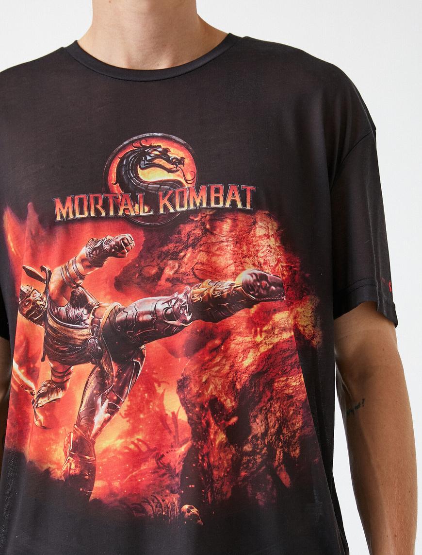   Mortal Kombat Tişört Lisanslı Baskılı