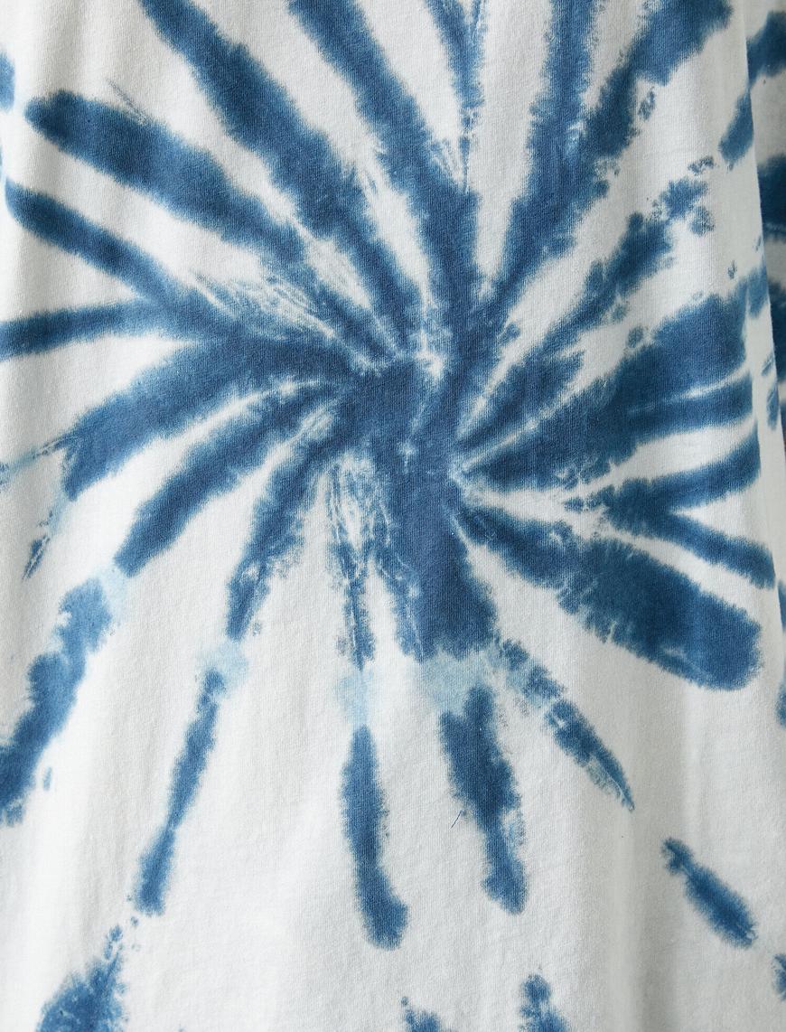  Batik Tişört Pamuklu Oversize