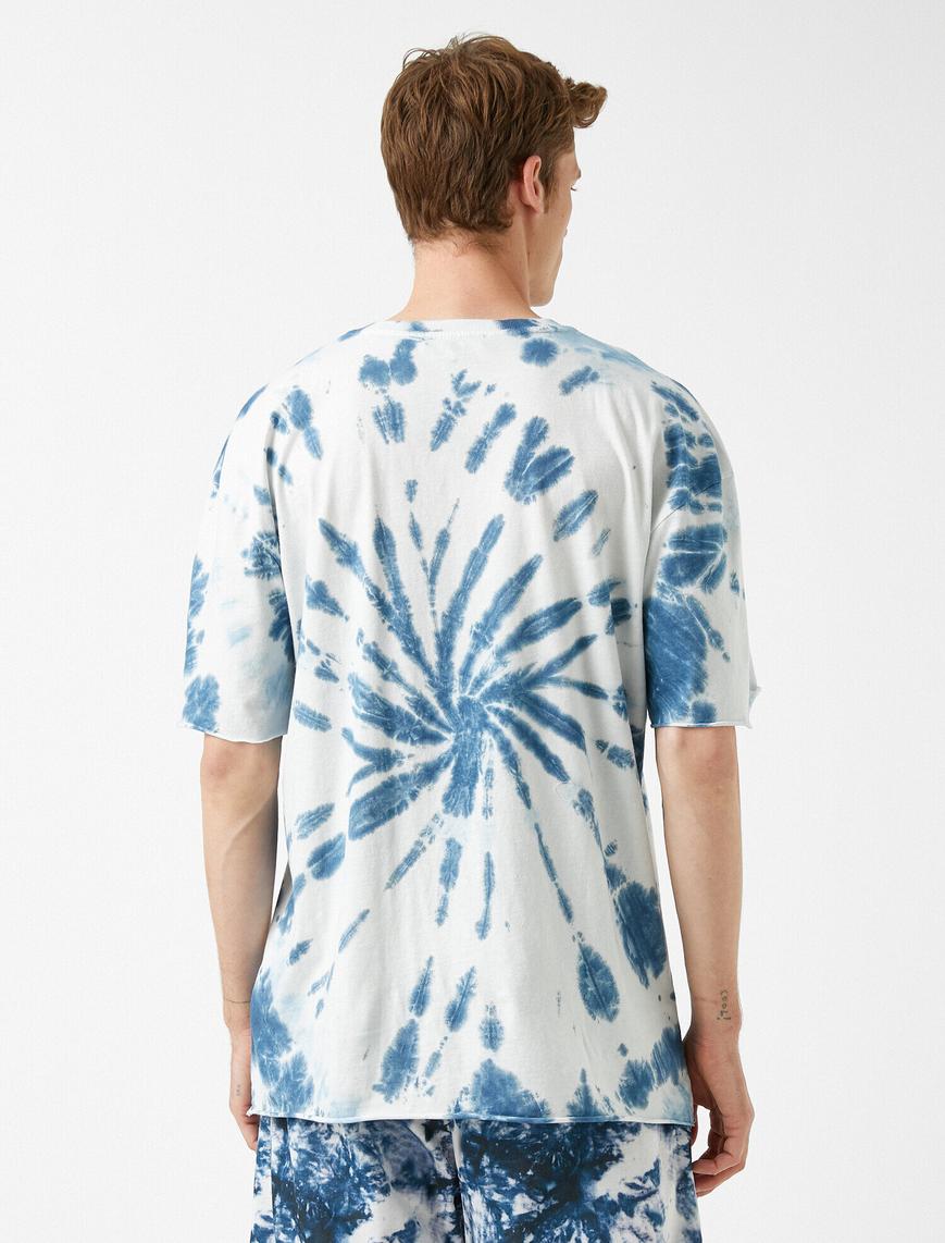   Batik Tişört Pamuklu Oversize