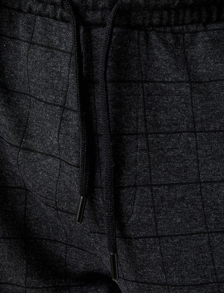  Kareli Eşofman Pantolon