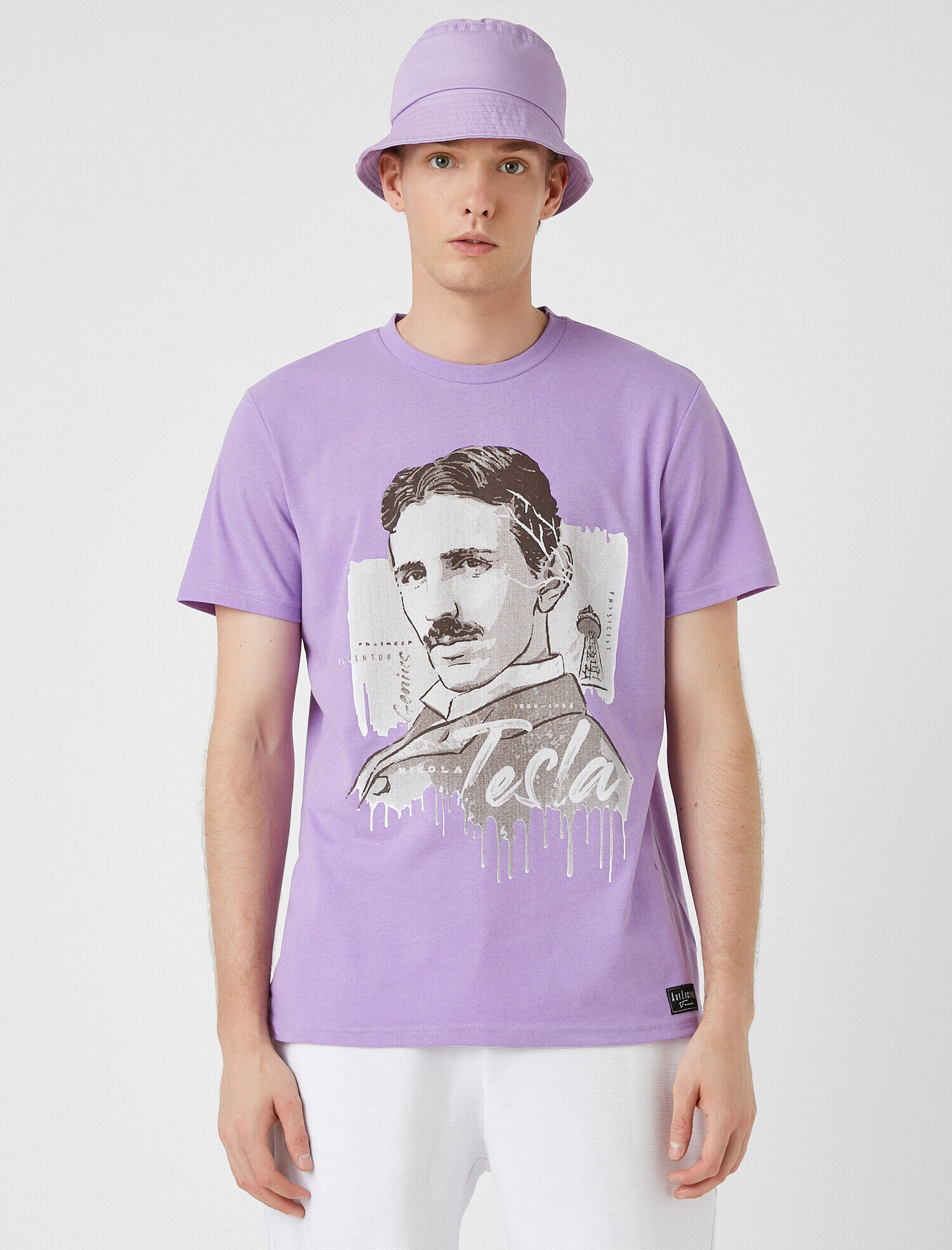   Baskılı Tişört Tesla