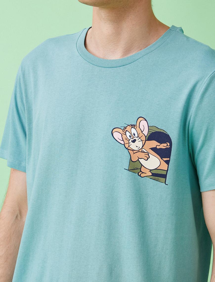   Tom ve Jerry Tişört Lisanslı Pamuklu