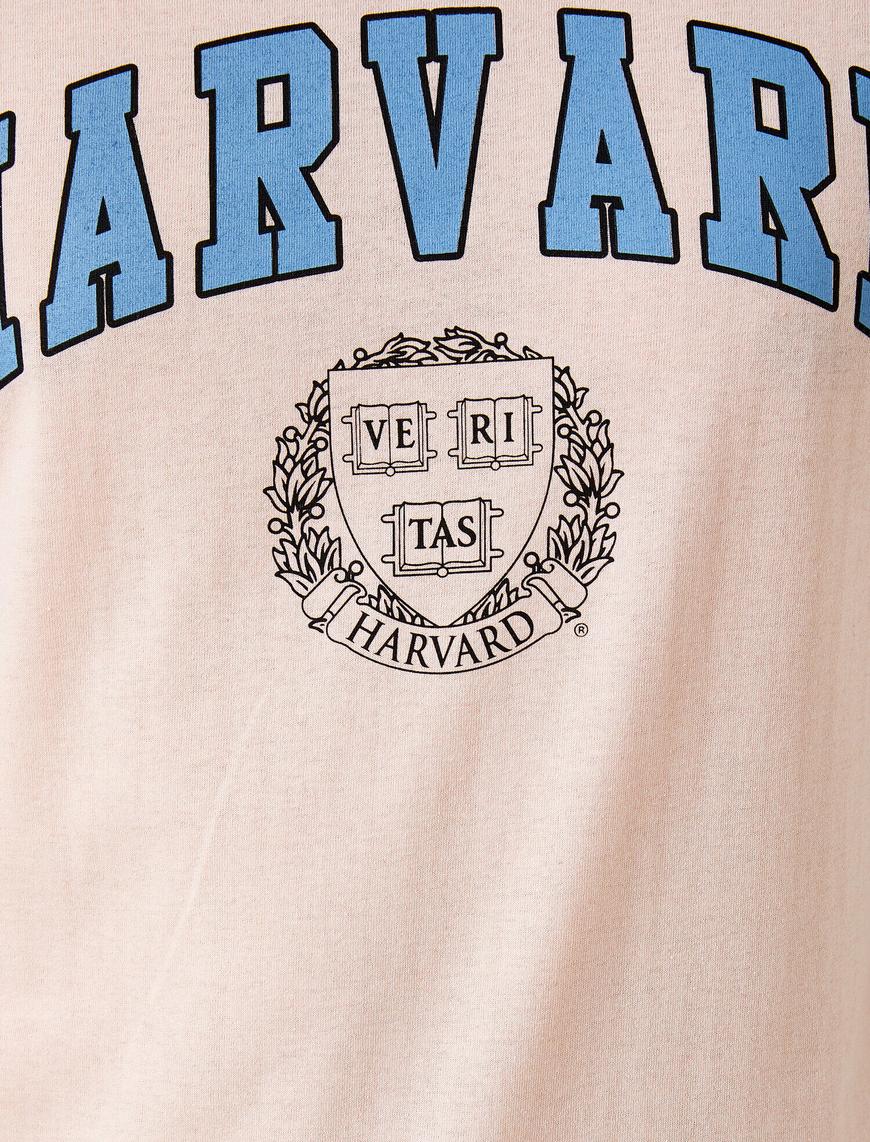   Harvard Tişört Lisanslı Baskılı