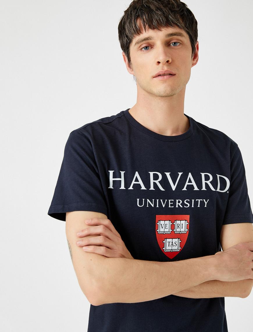   Harvard Tişört Lisanslı Pamuklu