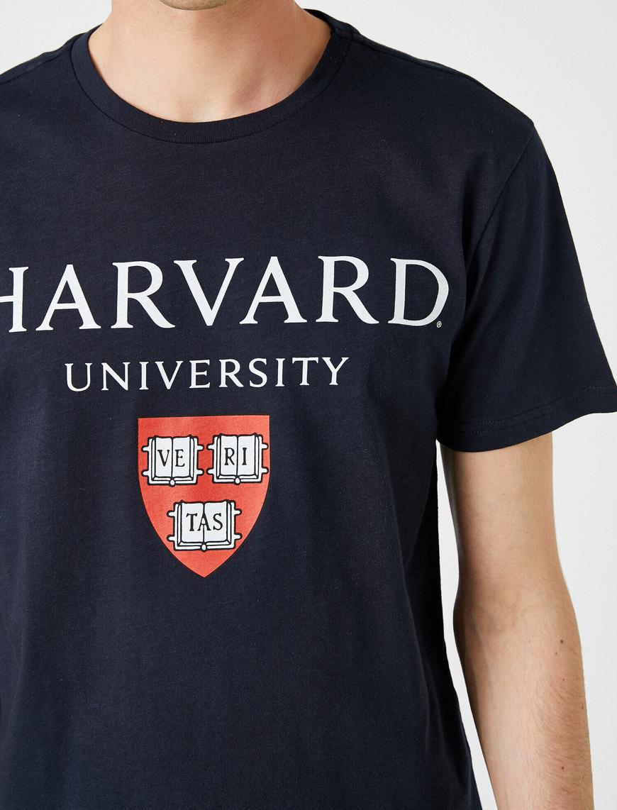   Harvard Tişört Lisanslı Pamuklu