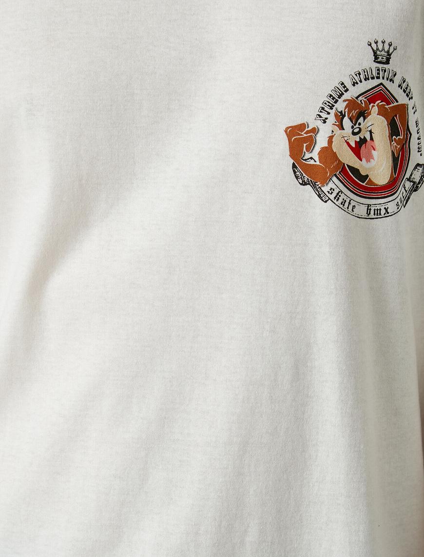   Tazmanya Canavarı Tişört Looney Tunes Lisanslı