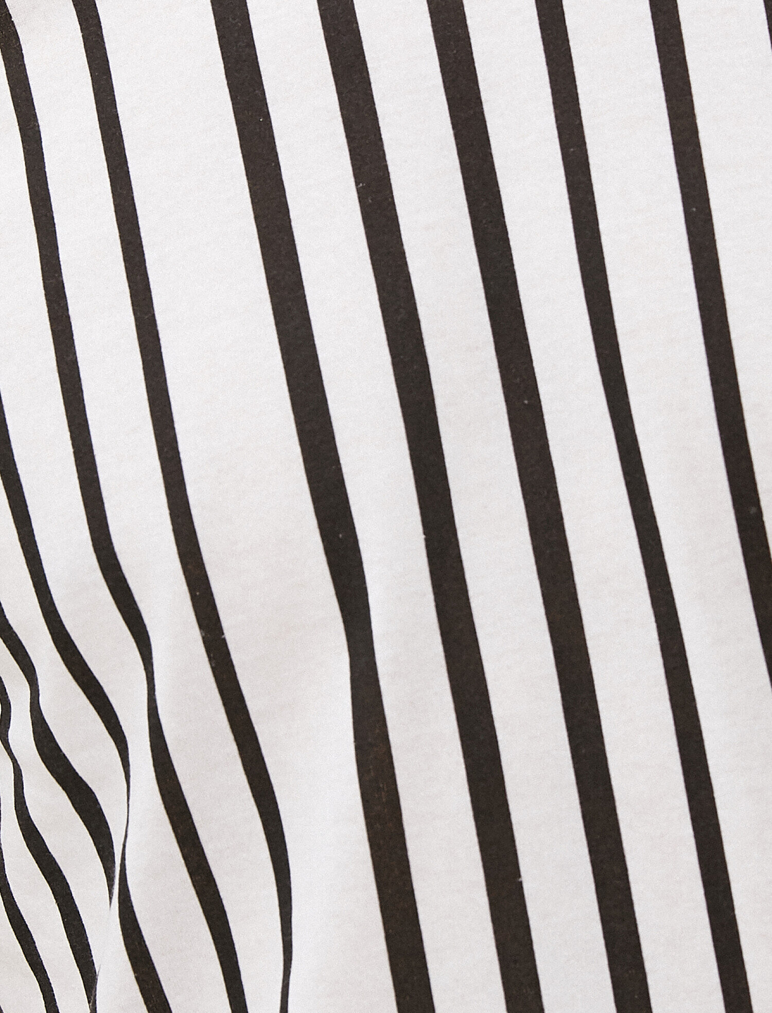   Çizgili Tişört Pamuklu Kısa Kollu