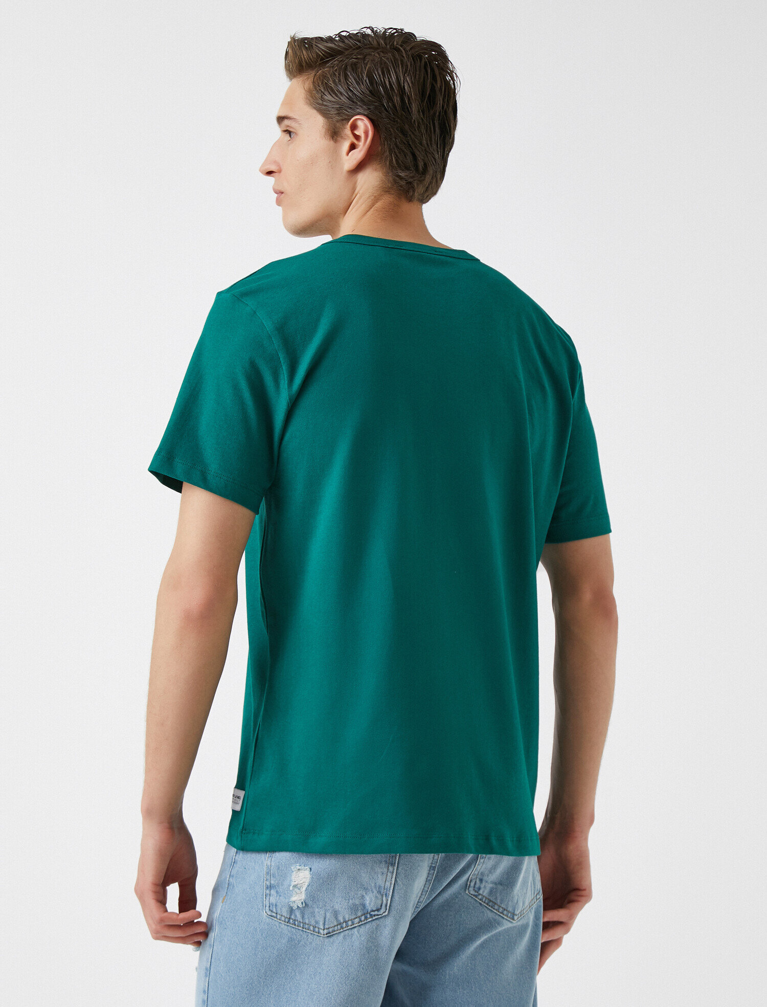   Kısa Kollu Tişört Pamuklu