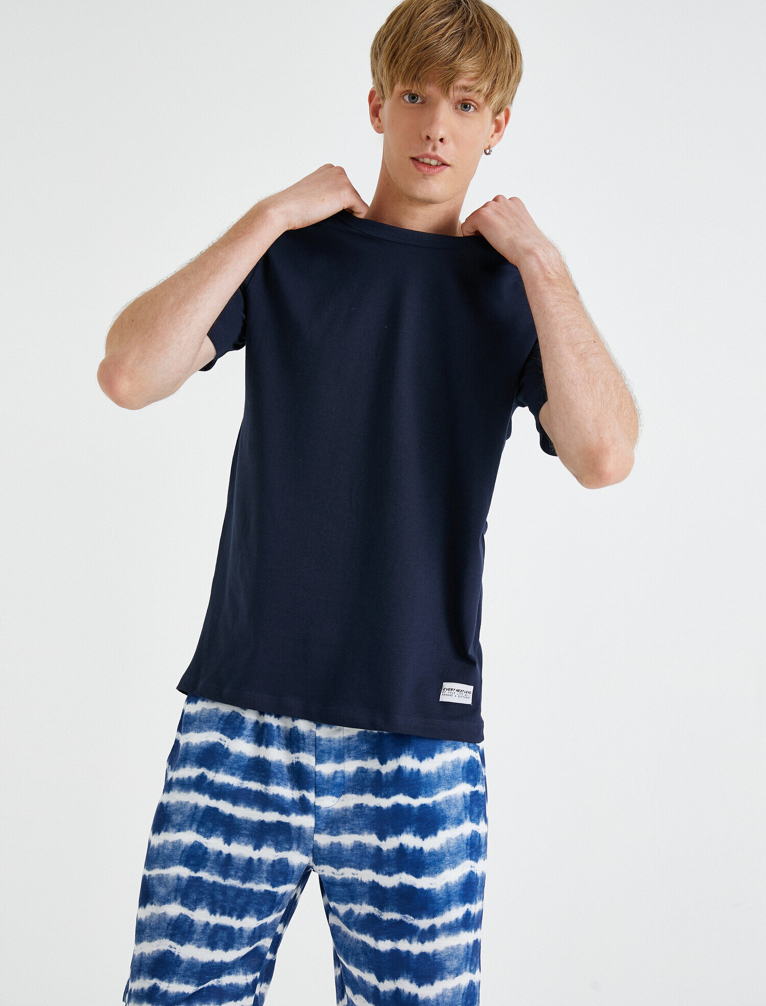   Kısa Kollu Tişört Pamuklu