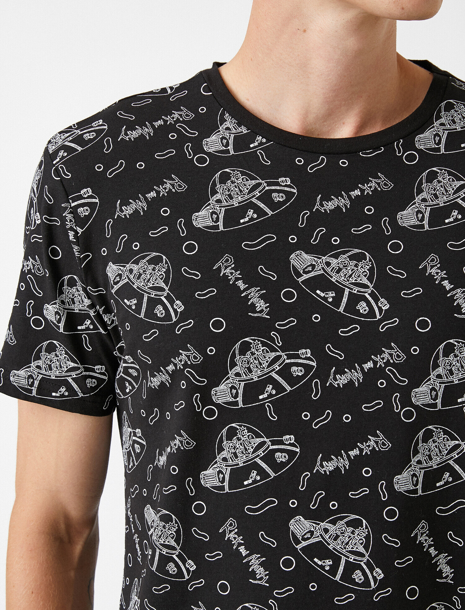   Rick and Morty Tişört Lisanslı Baskılı