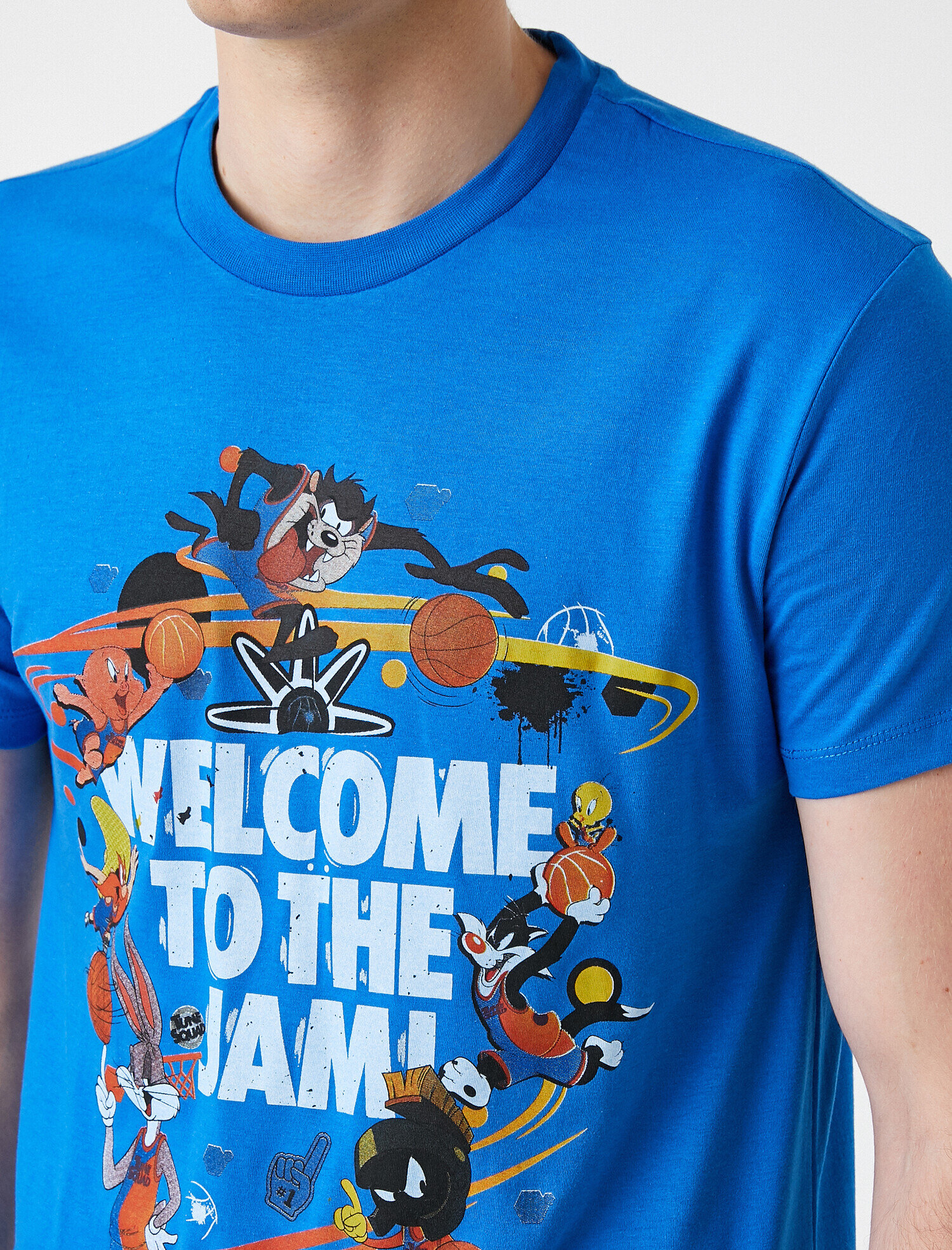   Space Jam Tişört Lisanslı Baskılı