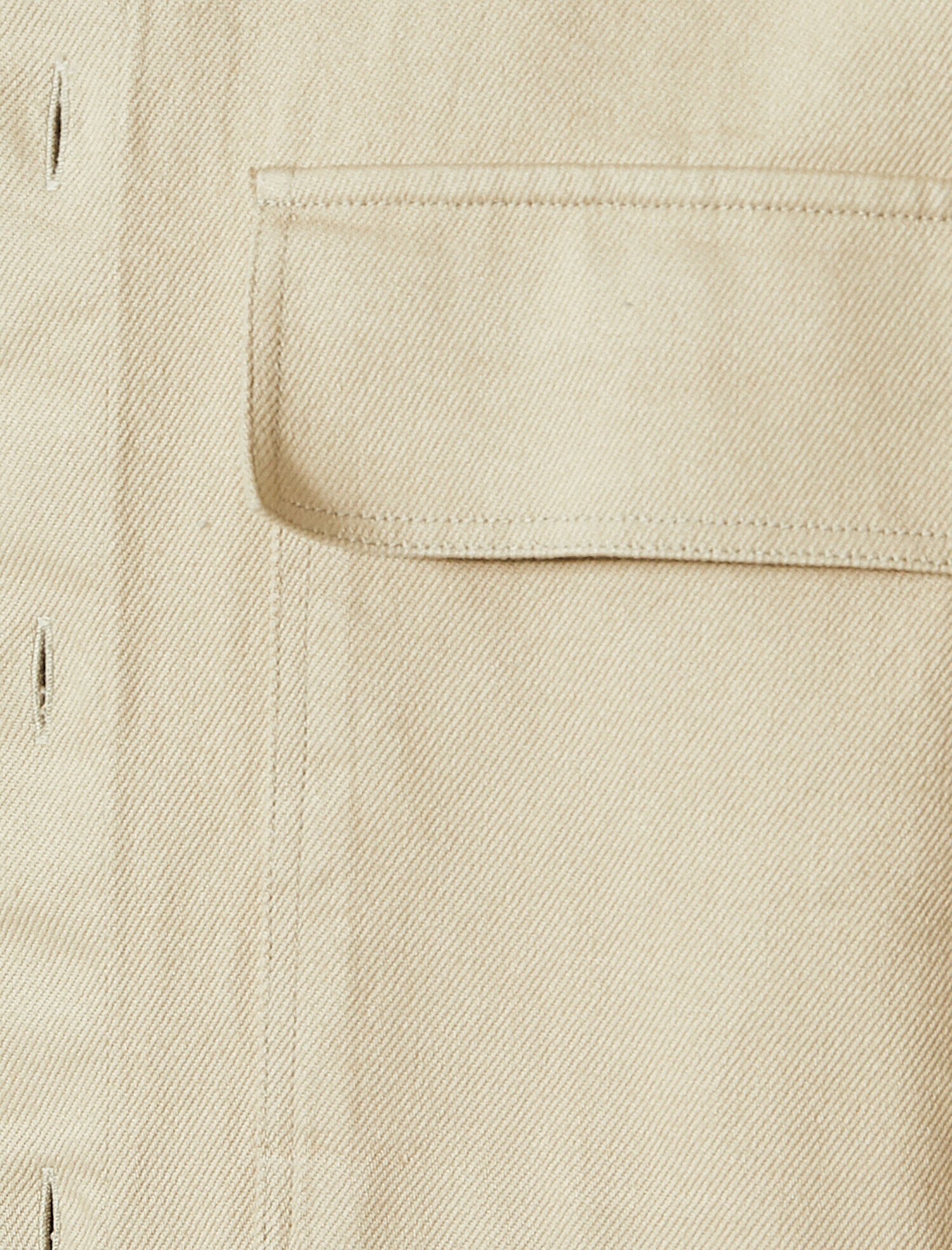   Kışlık Gömlek Cep Detaylı Klasik Yaka Düğmeli