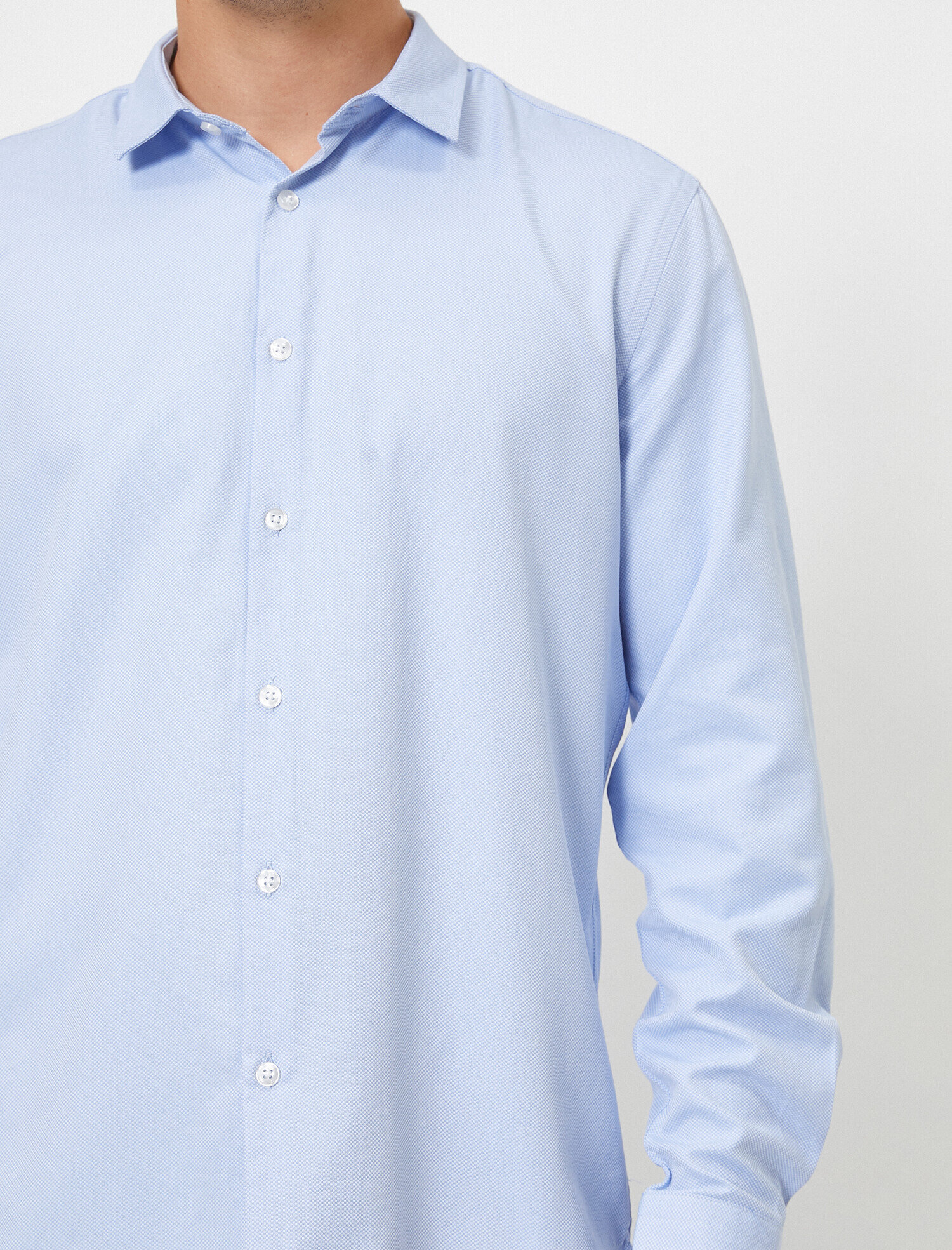   Klasik Yaka Uzun Kollu Gömlek Non Iron