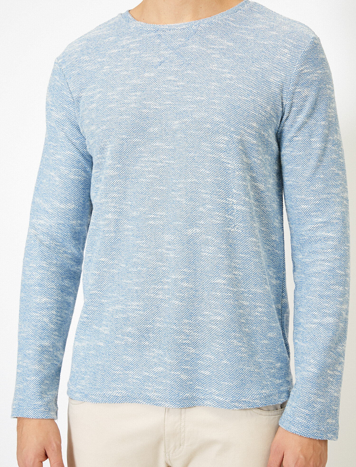   Bisiklet Yaka Mevsimlik Slim Fit Basic Kazak