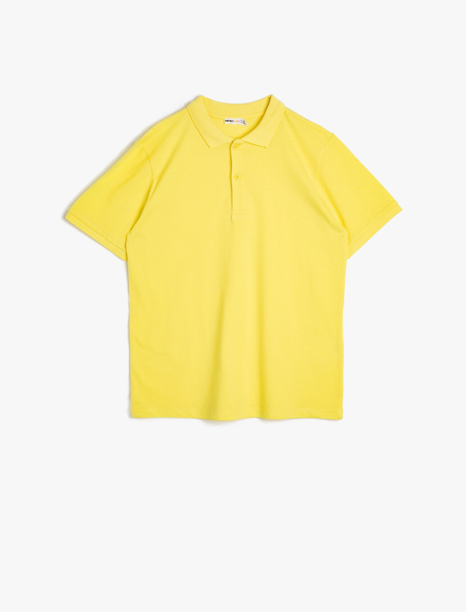 Erkek Çocuk Basic Kol Ucu Triko Detaylı Polo Pike Tişört