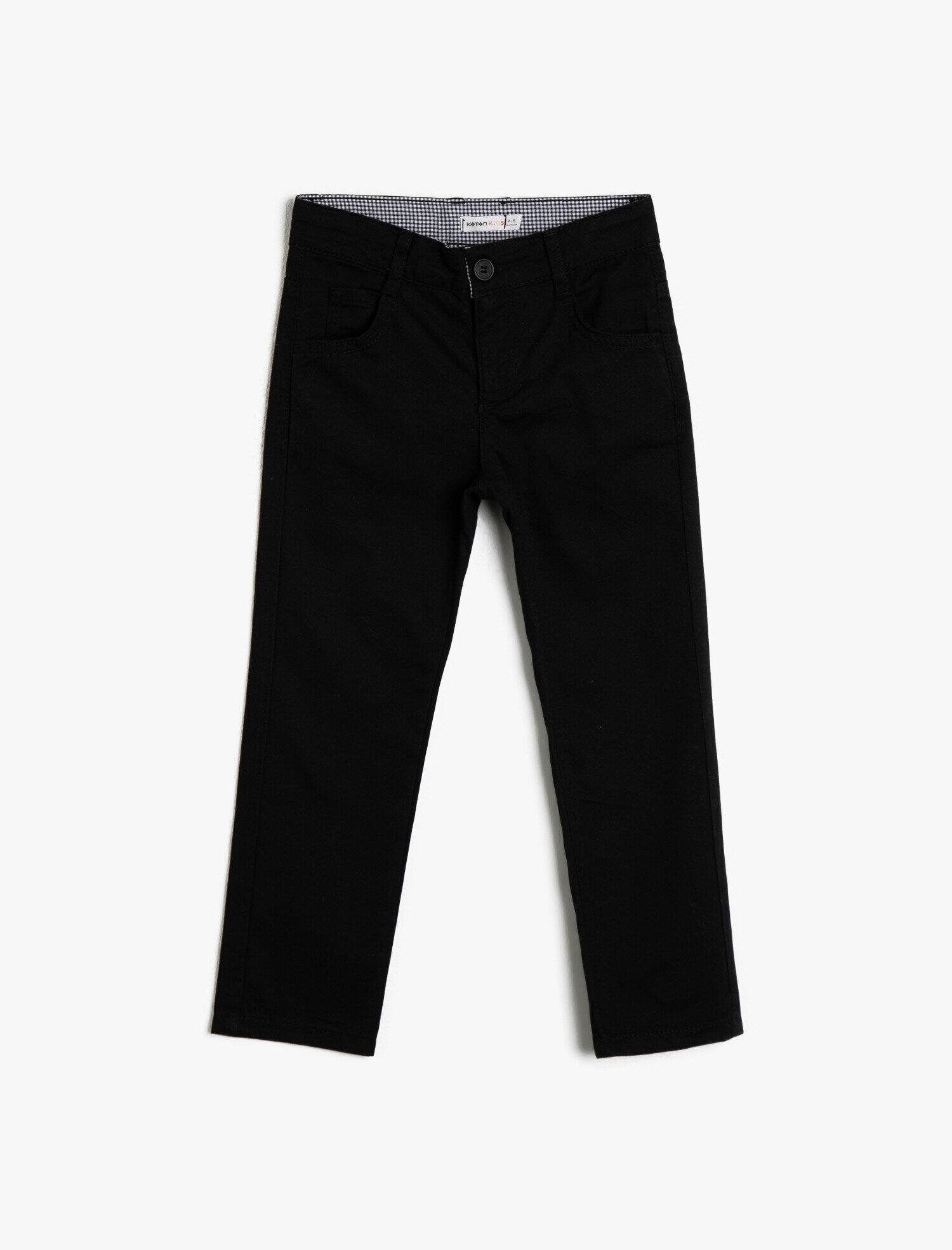  Erkek Çocuk 5 Cep Pamuk Gabardin Basic Pantalon