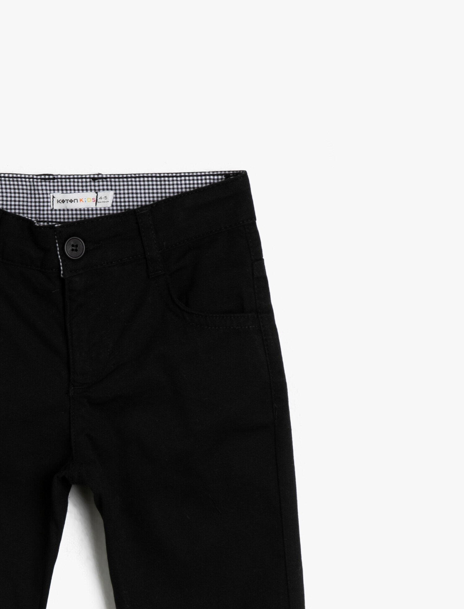  Erkek Çocuk 5 Cep Pamuk Gabardin Basic Pantalon