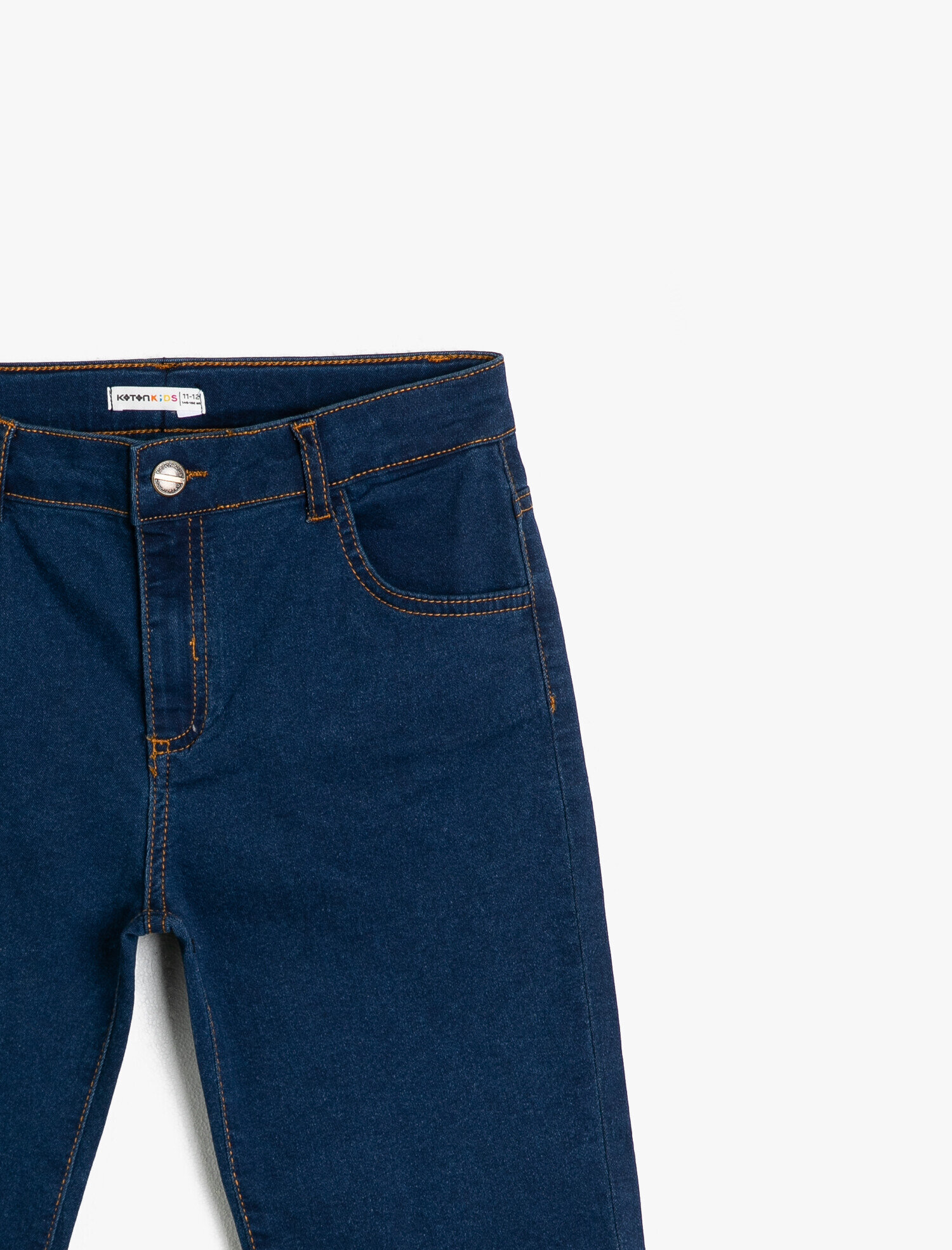 Erkek Çocuk Basic Normal Bel 5 Cep Jean Şort