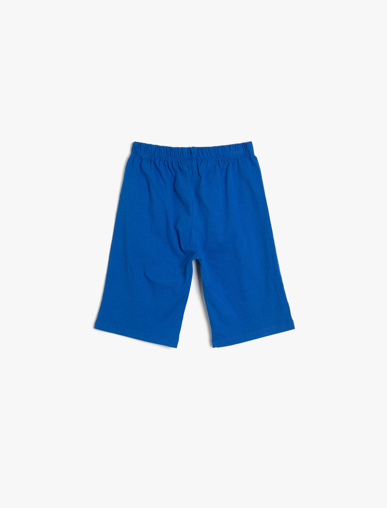  Erkek Çocuk Baskılı Şort Pamuklu Beli Lastikli