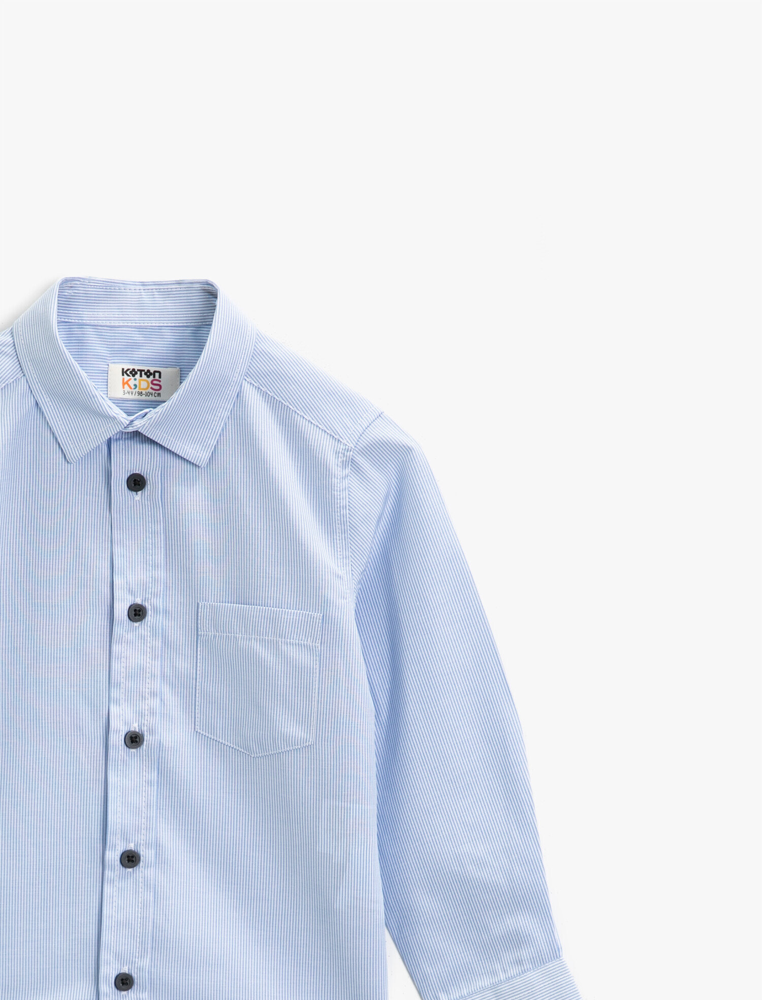Erkek Çocuk Cep Detaylı Gömlek