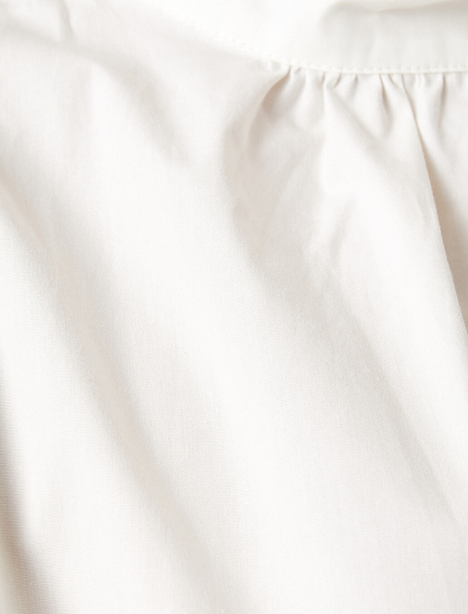   Mandarin Yaka Uzun Kollu Poplin Bluz