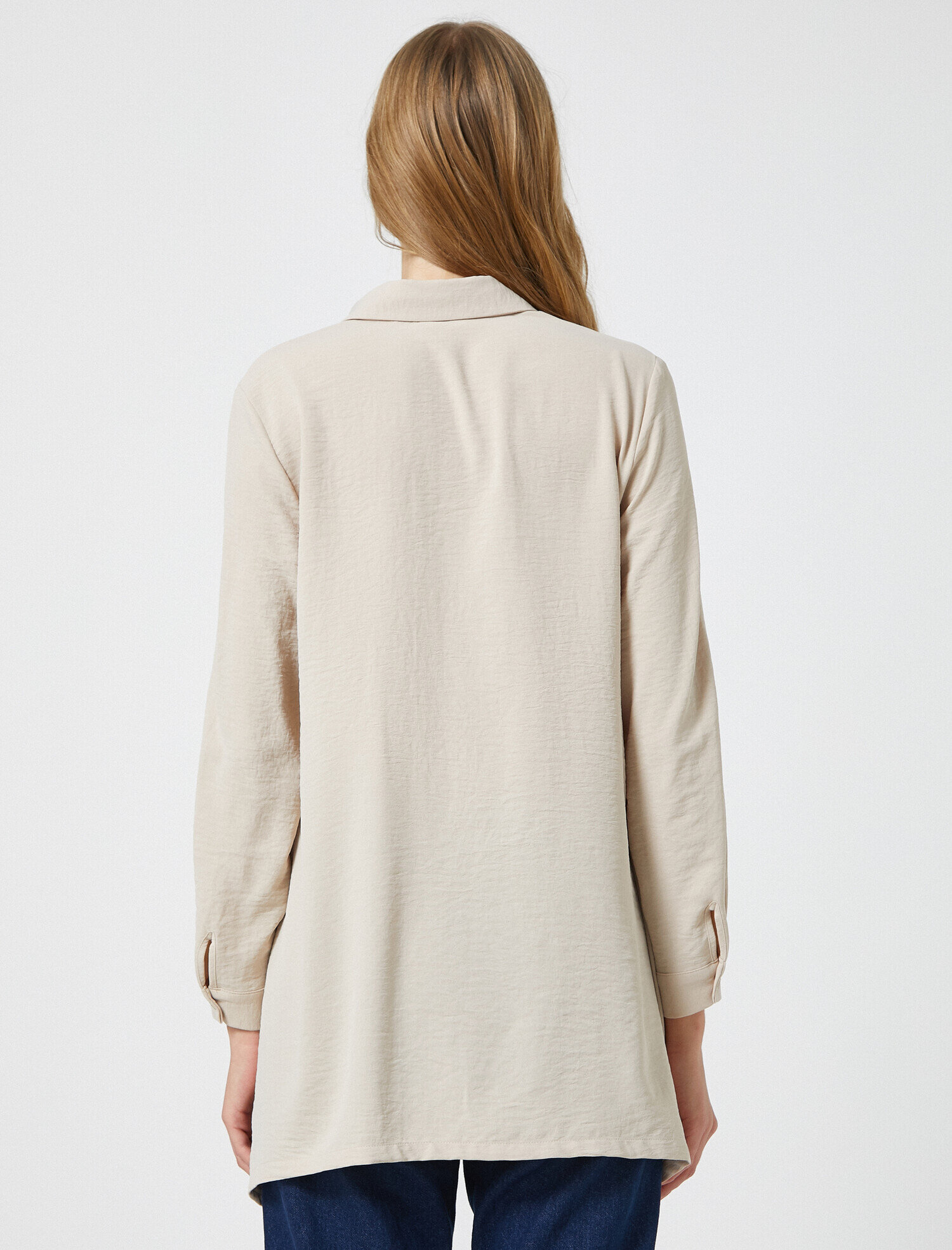   Gömlek Yaka Tunik