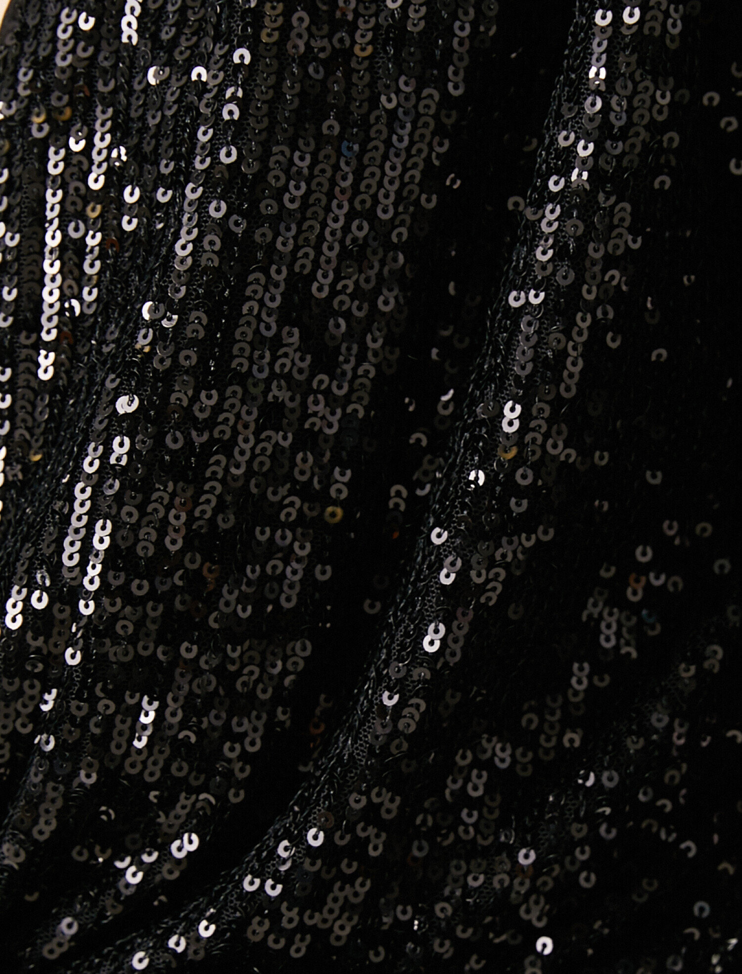   Pullu  Abiye Elbise V Yaka Kemerli  Kısa