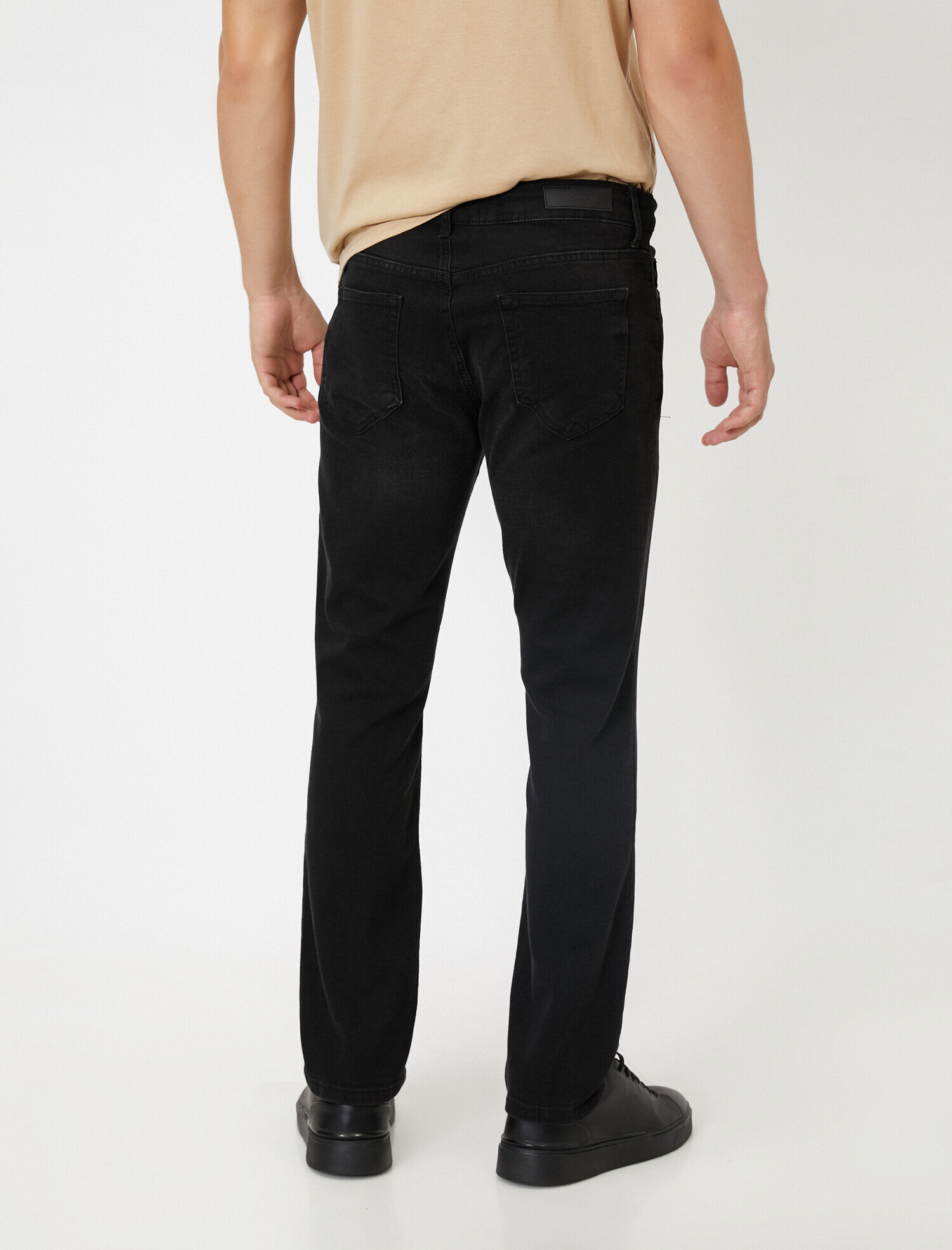   Straight Fit Boru Paça Kot Pantolon - Mark Jean