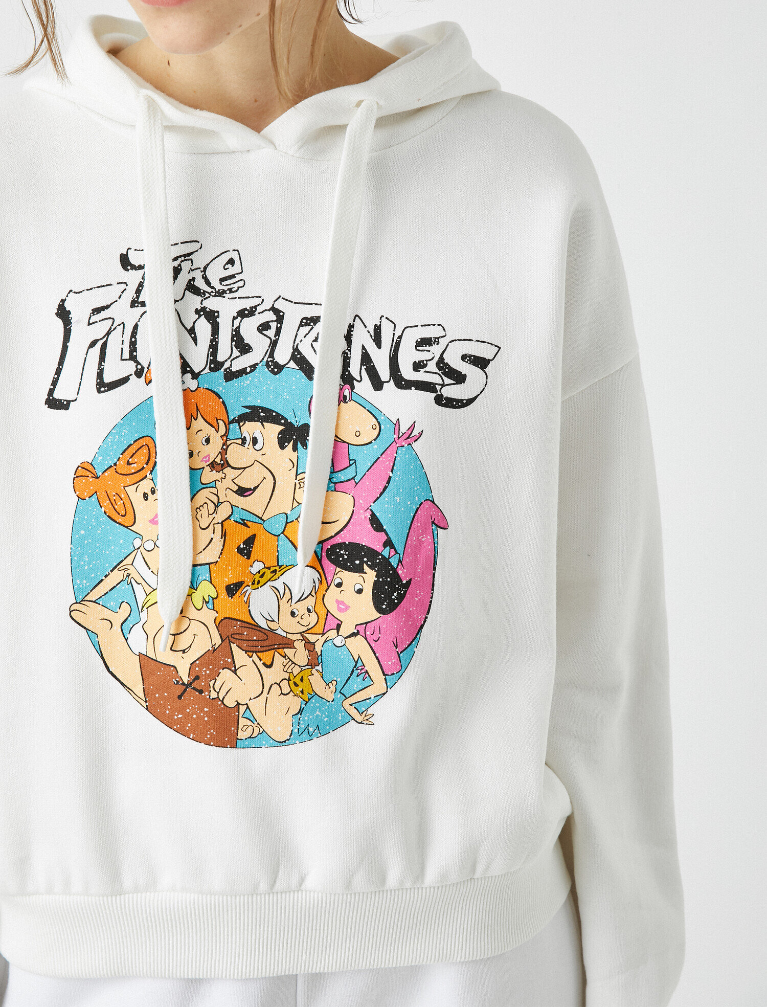   Pamuklu Warner Bros Lisanslı Kapüşonlu Sweatshirt